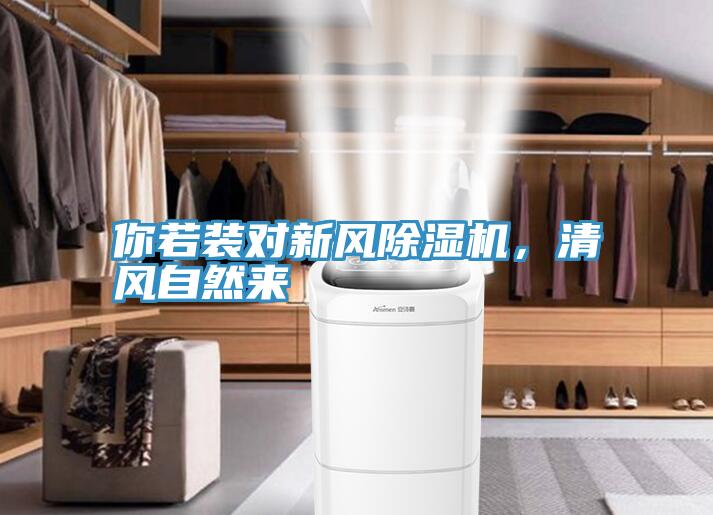 你若裝對(duì)新風(fēng)除濕機(jī)，清風(fēng)自然來(lái)