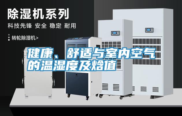 健康、舒適與室內(nèi)空氣的溫濕度及焓值