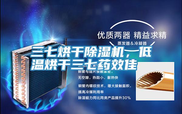 三七烘干除濕機(jī)，低溫烘干三七藥效佳