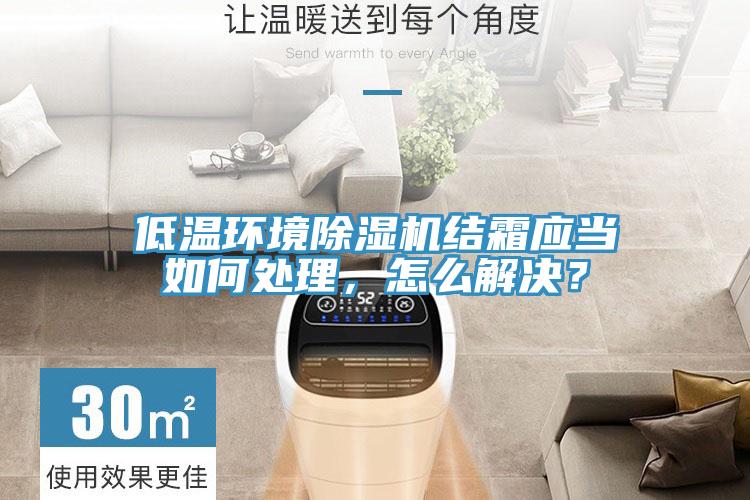 低溫環(huán)境除濕機結(jié)霜應當如何處理，怎么解決？