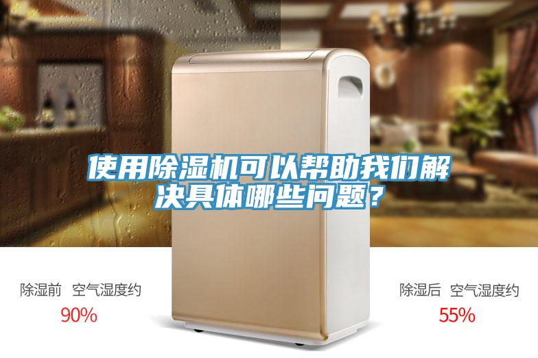 使用除濕機可以幫助我們解決具體哪些問題？