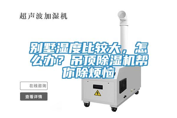 別墅濕度比較大，怎么辦？吊頂除濕機(jī)幫你除煩惱