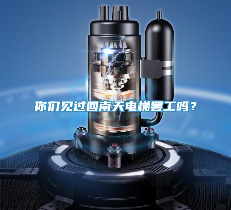 你們見過回南天電梯罷工嗎？