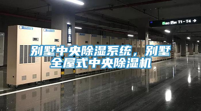 別墅中央除濕系統(tǒng)，別墅全屋式中央除濕機(jī)