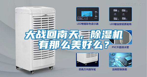 大戰(zhàn)回南天，除濕機(jī)有那么美好么？