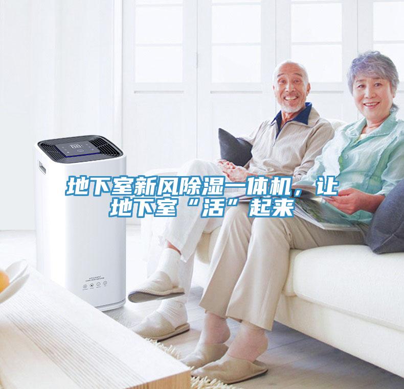 地下室新風(fēng)除濕一體機，讓地下室“活”起來