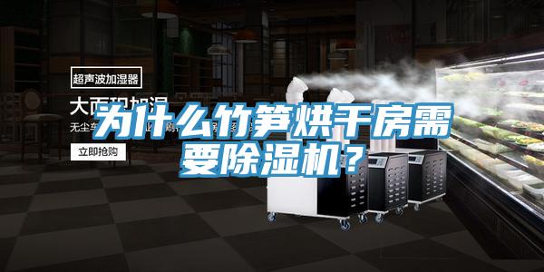 為什么竹筍烘干房需要除濕機(jī)？
