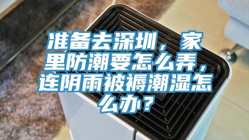 準(zhǔn)備去深圳，家里防潮要怎么弄，連陰雨被褥潮濕怎么辦？