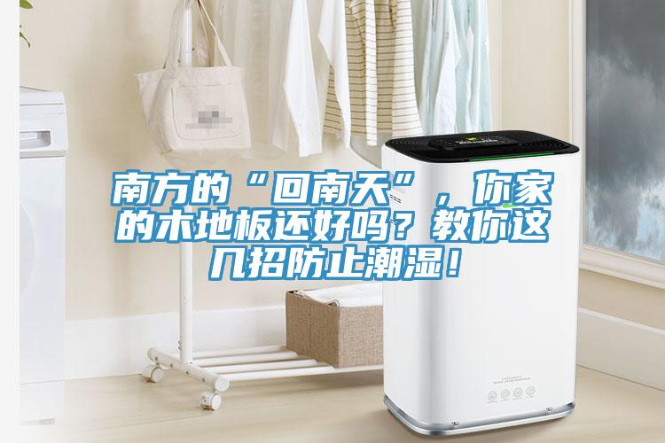 南方的“回南天”，你家的木地板還好嗎？教你這幾招防止潮濕！