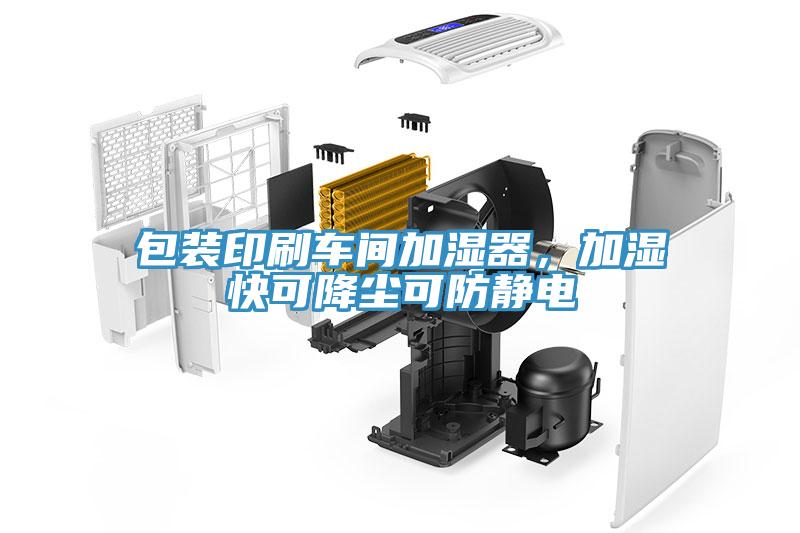 包裝印刷車間加濕器，加濕快可降塵可防靜電