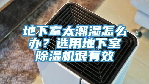 地下室太潮濕怎么辦？選用地下室除濕機很有效