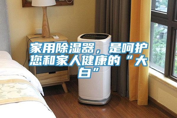 家用除濕器，是呵護您和家人健康的“大白”