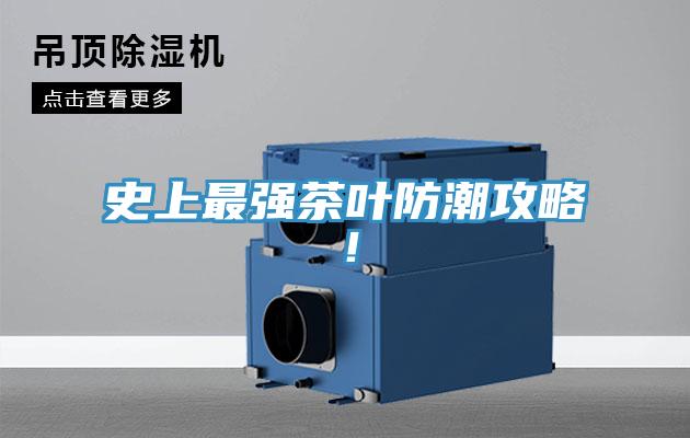 史上最強(qiáng)茶葉防潮攻略！