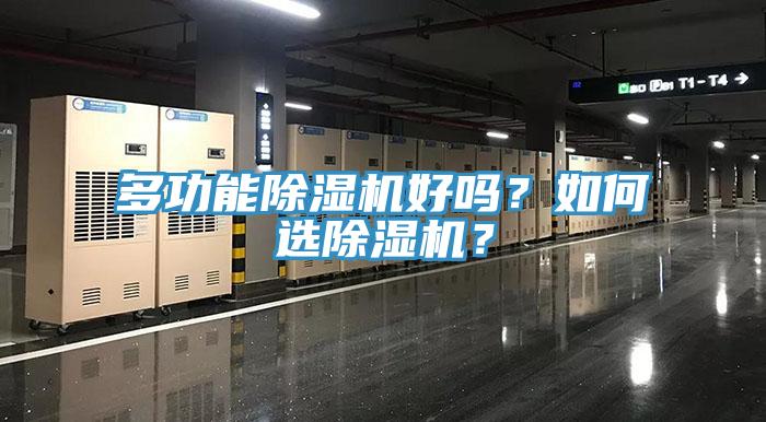 多功能除濕機好嗎？如何選除濕機？