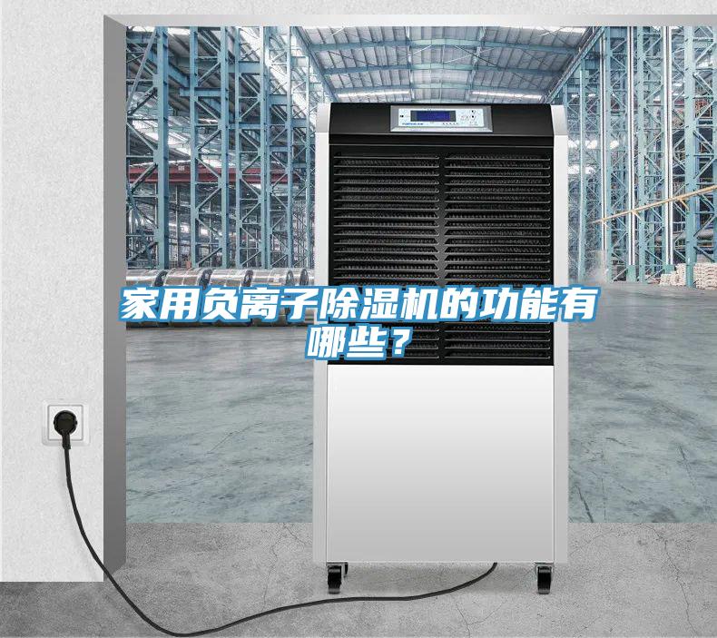 家用負離子除濕機的功能有哪些？