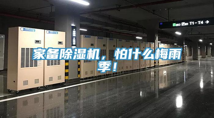 家備除濕機(jī)，怕什么梅雨季！