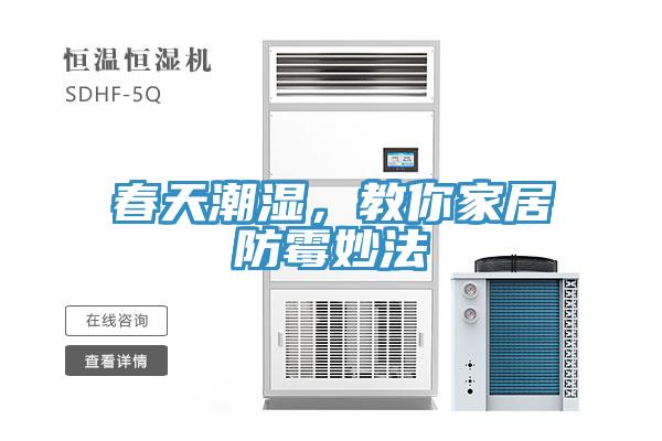 春天潮濕，教你家居防霉妙法