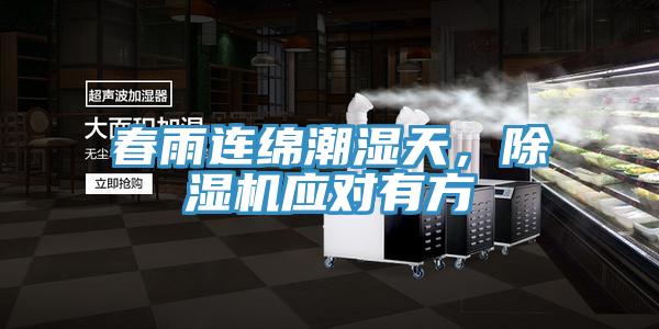 春雨連綿潮濕天，除濕機(jī)應(yīng)對有方