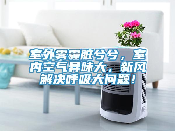 室外霧霾臟兮兮，室內(nèi)空氣異味大，新風(fēng)解決呼吸大問(wèn)題！