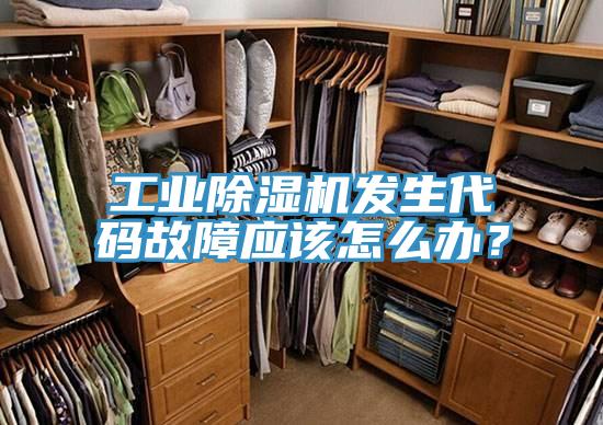 工業(yè)除濕機(jī)發(fā)生代碼故障應(yīng)該怎么辦？