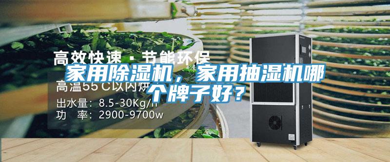 家用除濕機，家用抽濕機哪個牌子好？