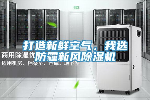 打造新鮮空氣，我選防霾新風(fēng)除濕機