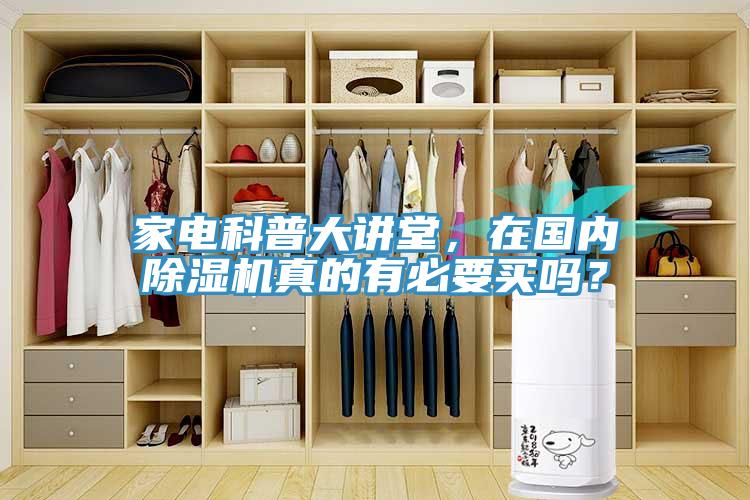 家電科普大講堂，在國內(nèi)除濕機真的有必要買嗎？