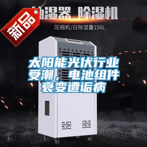 太陽(yáng)能光伏行業(yè)受潮，電池組件衰變?cè)庠嵅?></div>
								<div   id=