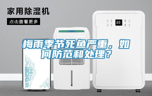 梅雨季節(jié)死魚嚴(yán)重，如何防范和處理？