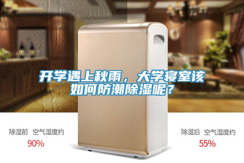 開(kāi)學(xué)遇上秋雨，大學(xué)寢室該如何防潮除濕呢？