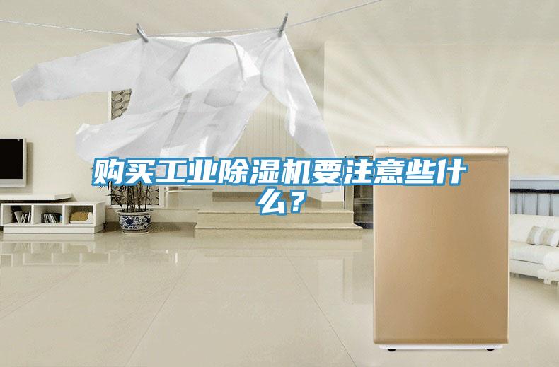 購買工業(yè)除濕機要注意些什么？