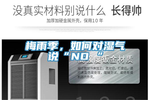 梅雨季，如何對濕氣說“NO ”