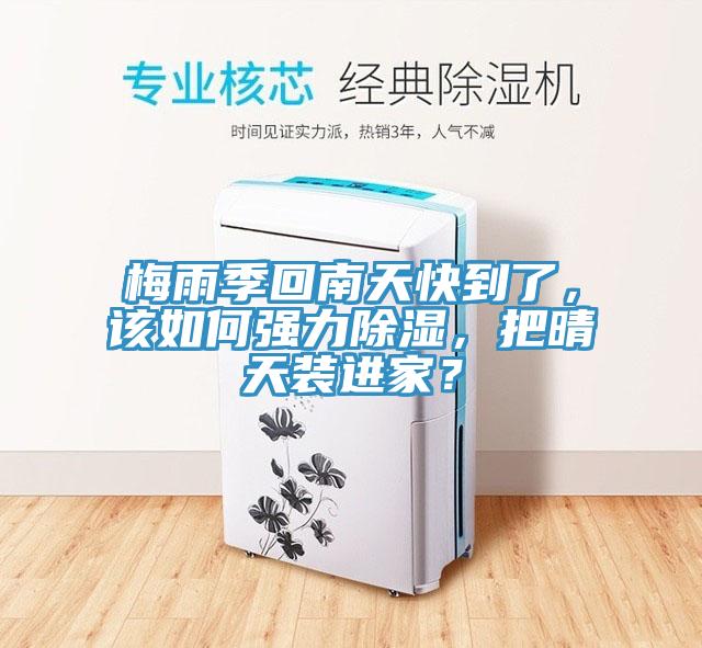 梅雨季回南天快到了，該如何強(qiáng)力除濕，把晴天裝進(jìn)家？
