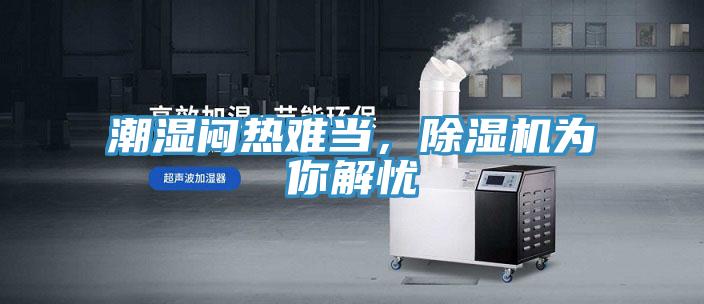 潮濕悶熱難當(dāng)，除濕機(jī)為你解憂