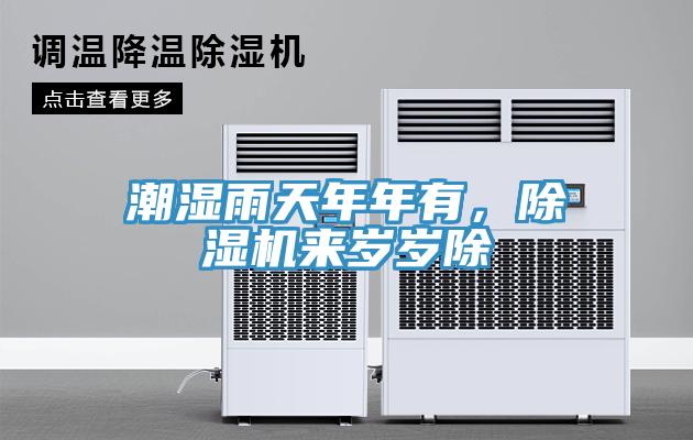 潮濕雨天年年有，除濕機(jī)來歲歲除