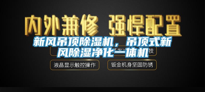 新風(fēng)吊頂除濕機(jī)，吊頂式新風(fēng)除濕凈化一體機(jī)
