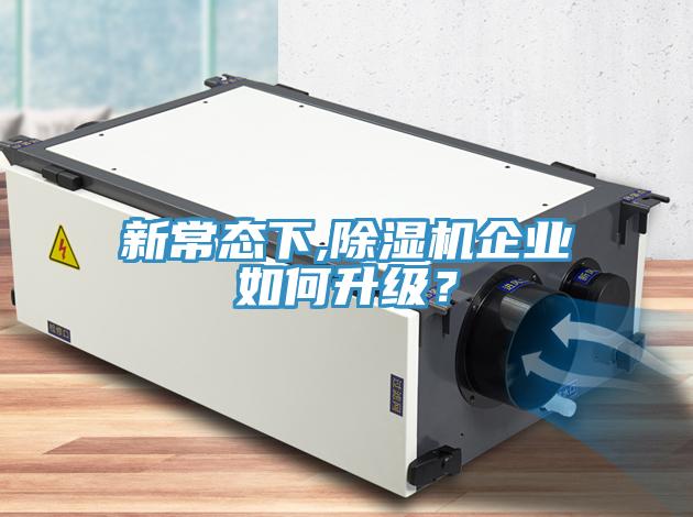 新常態(tài)下,除濕機企業(yè)如何升級？