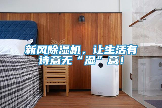 新風(fēng)除濕機(jī)，讓生活有詩意無“濕”意！