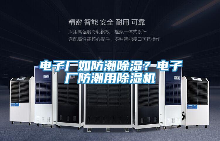 電子廠如防潮除濕？電子廠防潮用除濕機(jī)