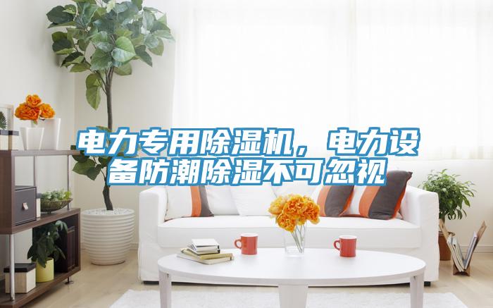 電力專用除濕機(jī)，電力設(shè)備防潮除濕不可忽視