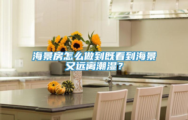 海景房怎么做到既看到海景又遠離潮濕？