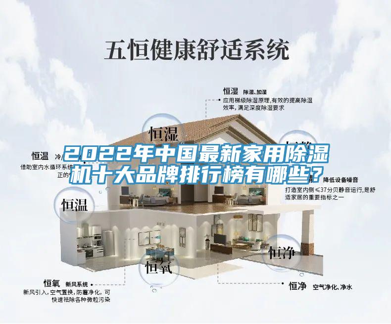 2022年中國最新家用除濕機十大品牌排行榜有哪些？