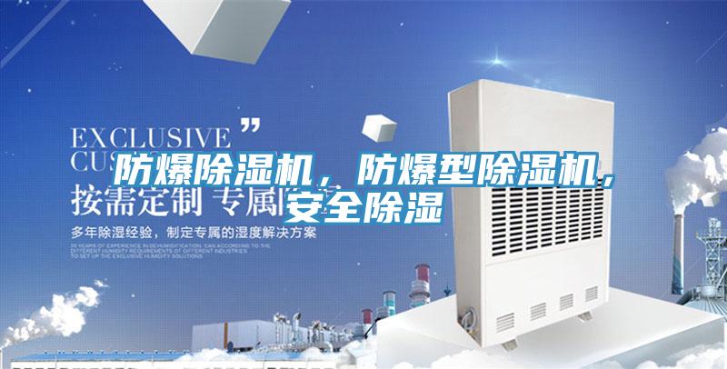 防爆除濕機，防爆型除濕機，安全除濕