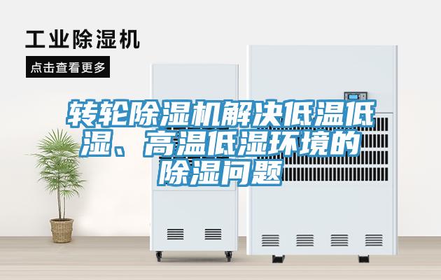 轉輪除濕機解決低溫低濕、高溫低濕環(huán)境的除濕問題