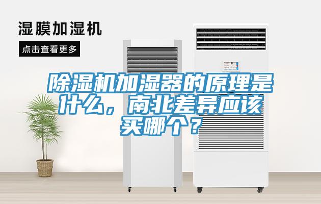 除濕機(jī)加濕器的原理是什么，南北差異應(yīng)該買哪個？