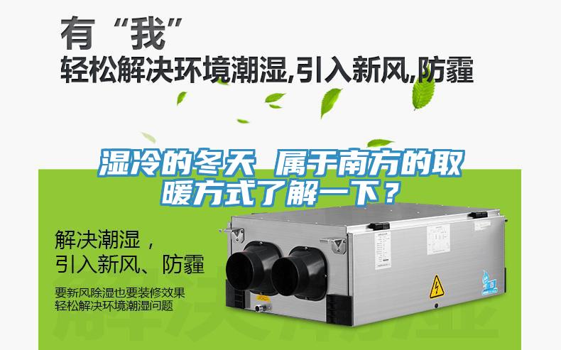 濕冷的冬天 屬于南方的取暖方式了解一下？