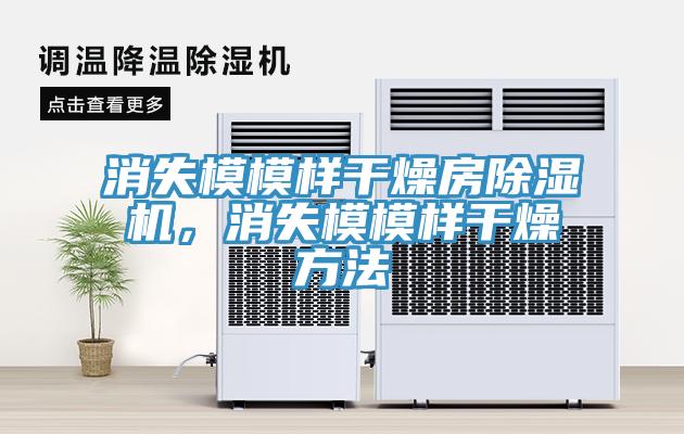 消失模模樣干燥房除濕機(jī)，消失模模樣干燥方法