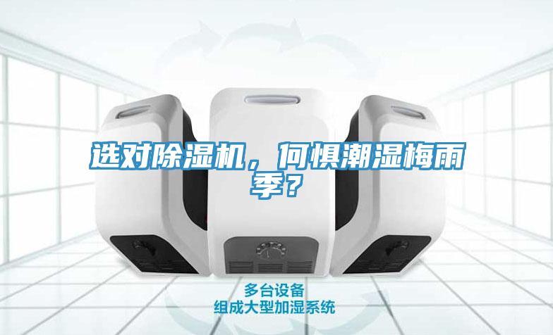 選對(duì)除濕機(jī)，何懼潮濕梅雨季？