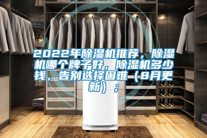 2022年除濕機推薦，除濕機哪個牌子好，除濕機多少錢，告別選擇困難（8月更新）；