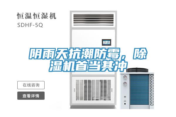 陰雨天抗潮防霉，除濕機首當其沖